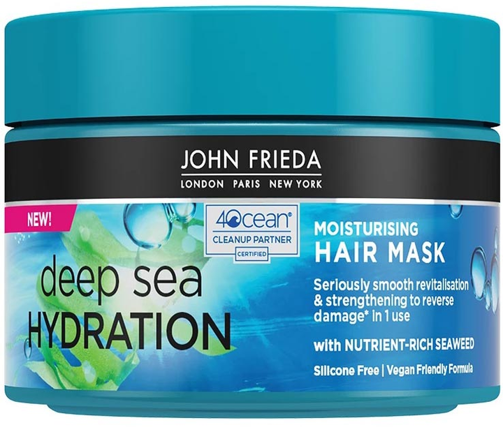 Maska do włosów John Frieda Deep Sea Hydration nawilżająca 250 ml (5037156286298) - obraz 1