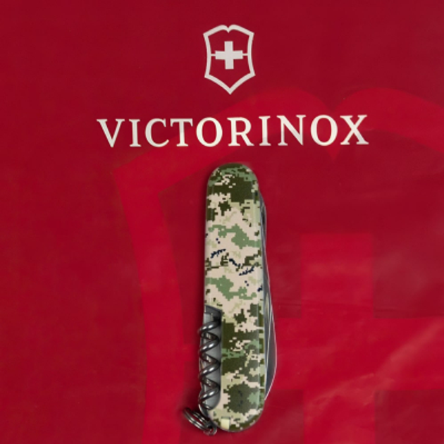 Нож Victorinox Climber Army Піксель (1.3703.3_W3940p) - изображение 2