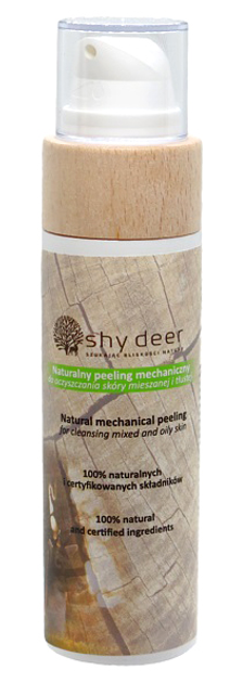 Пілінг для обличчя Shy Deer природний механічний 100 мл (5900168929166) - зображення 1
