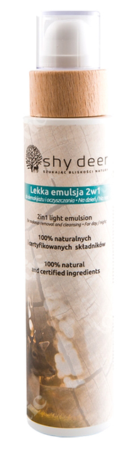 Легка емульсія Shy Deer 2 w 1 для зняття макіяжу та очищення шкіри 200 мл (5900168929067) - зображення 1