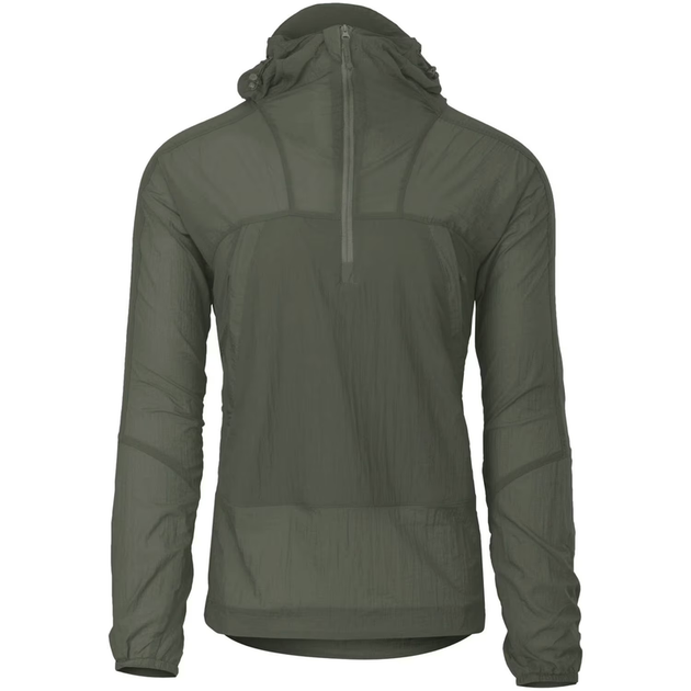 Куртка тактична Helikon-Tex Анорак Вітронепродувний Швидкосохнучий XL Олива Windrunner Windshirt WindPack - XL Alpha Green (KU-WDR-NL-36-B06-XL) - изображение 2