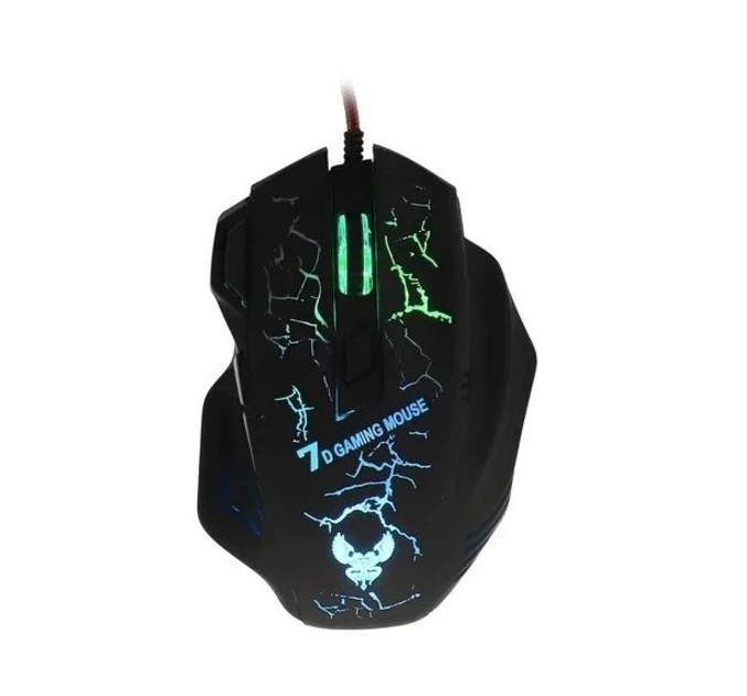 Мышка проводная игровая GAMING MOUSE X7 1.5м black – фото, отзывы ...