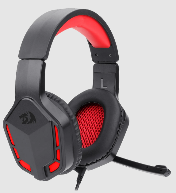 Гарнітура Redragon Themis H220 Black/Red (77662) (6936767) - зображення 4