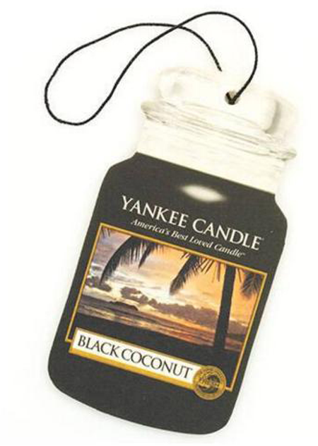 Zapach samochodowy Yankee Candle Car Jar Black Coconut 1 szt (5038580059083) - obraz 1