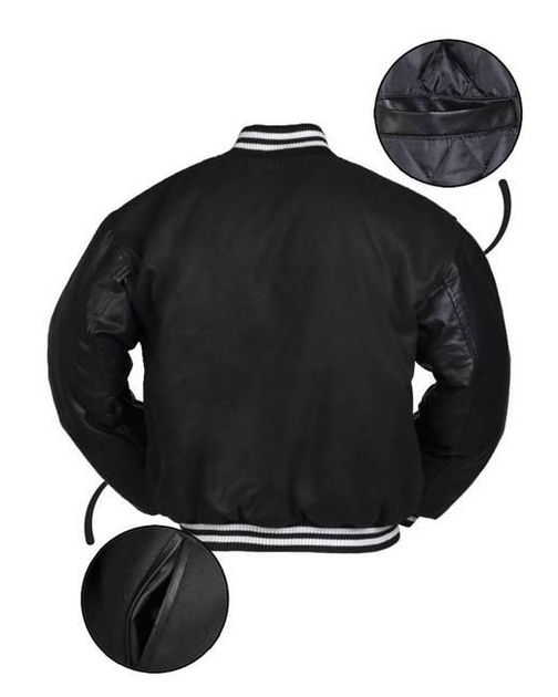 Куртка бомбер тактична Black Mil-Tec NY 10370000 розмір 3XL - зображення 2