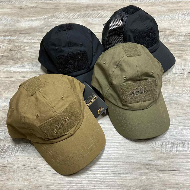 Кепка Helikon - Tactical Cap - Olive Green - CZ-BBC-PR-02 (для страйкбола) - изображение 2