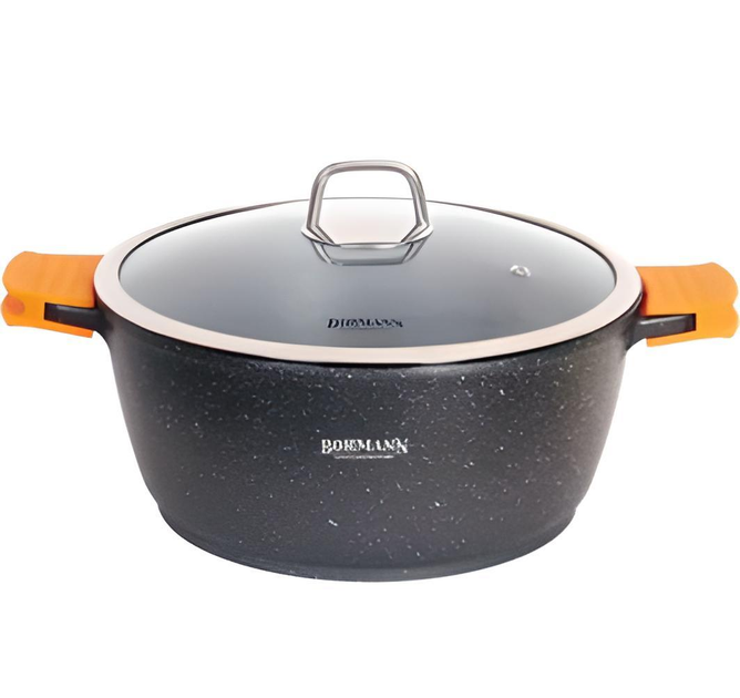 Кастрюля с мраморным покрытием Bohmann BH 7350-40см 17.5л – фото ...