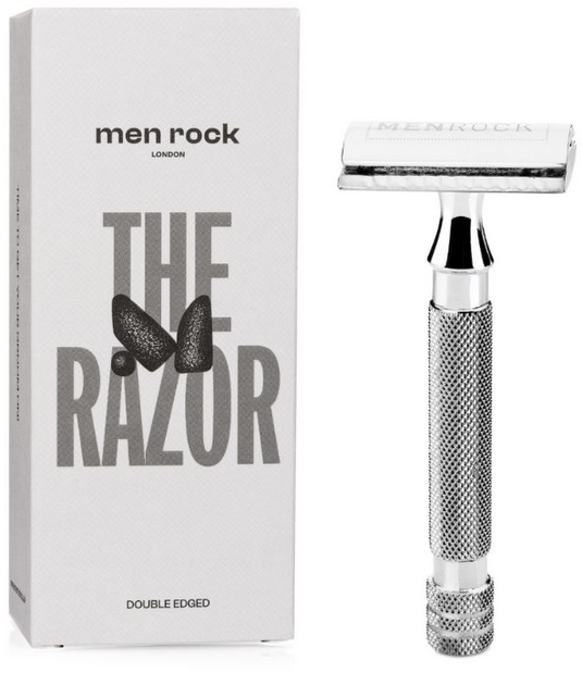 Maszynka do golenia MenRock The Razor Double Edged dla mężczyzn (5060796560220) - obraz 1