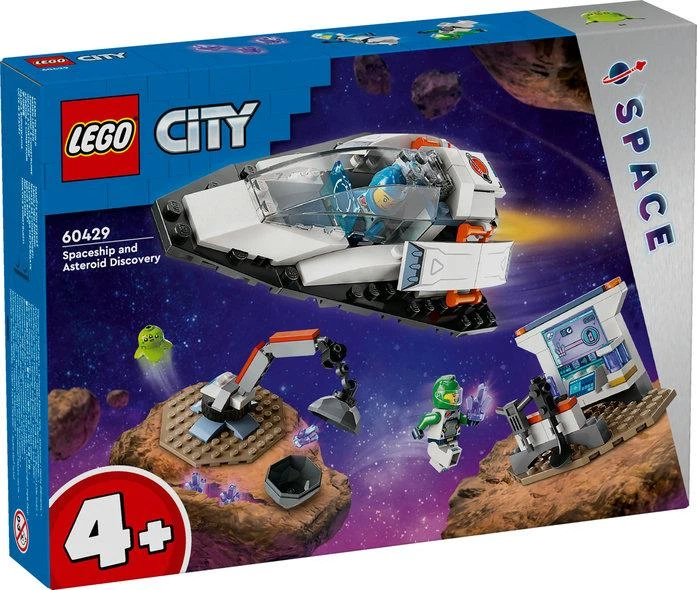キングパッション Конструктор LEGO City Космічний корабель і дослідження астероїда