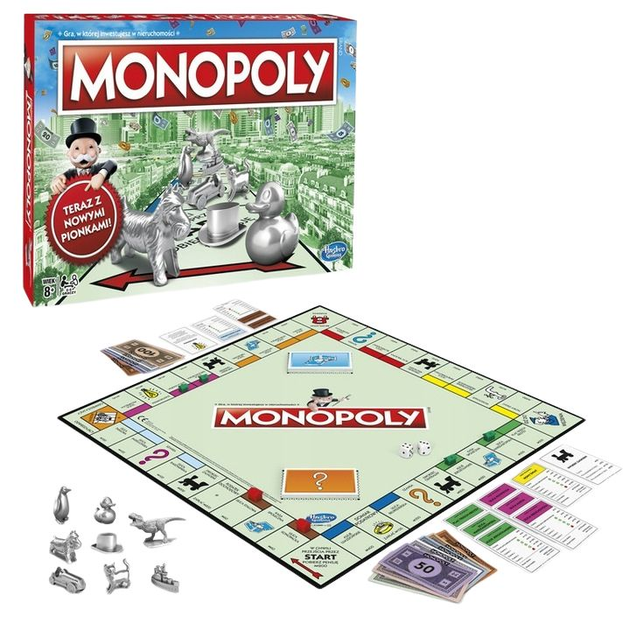 Настільна гра Hasbro Monopoly Classic (5010993916566) - зображення 1