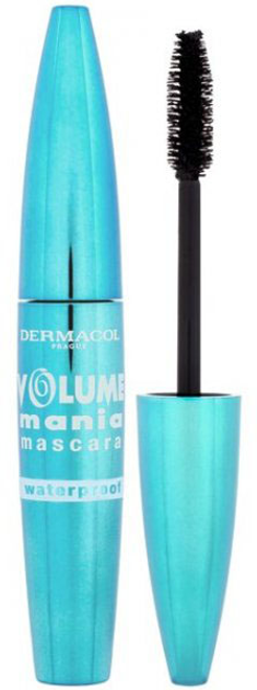 Туш для вій Dermacol Volume Mania Waterproof Mascara Black 9 мл (85951327) - зображення 1
