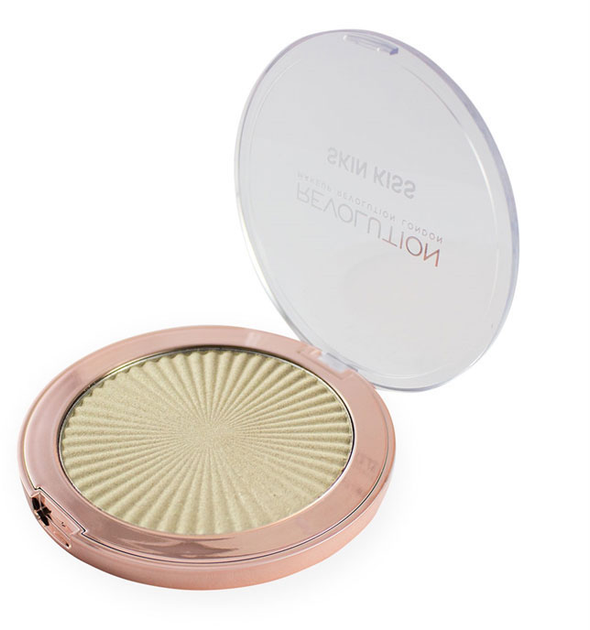 Хайлайтер Makeup Revolution Skin Kiss Highlighter Ice Kiss 15 г (5029066099884) - зображення 1