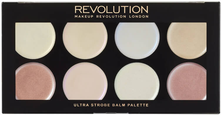 Палітра хайлайтерів Makeup Revolution Ultra Strobe Balm Palette Cream Highlighter 12 г (5029066093981) - зображення 1