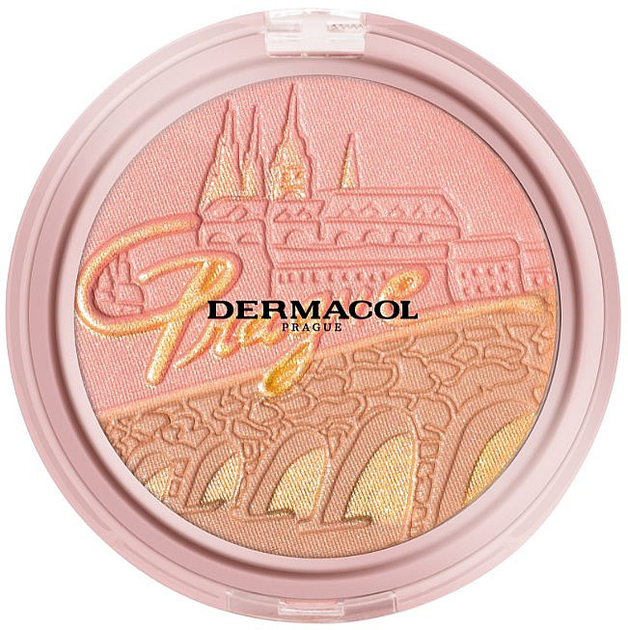 Rozświetlacz Dermacol Bronzing And Highlighting Powder 10.5 g (85972810) - obraz 1