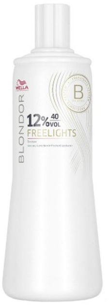 Окислювач для волосся Wella Professionals Blondor Freelights 12% 40 Vol. 1000 мл (4084500190078) - зображення 1