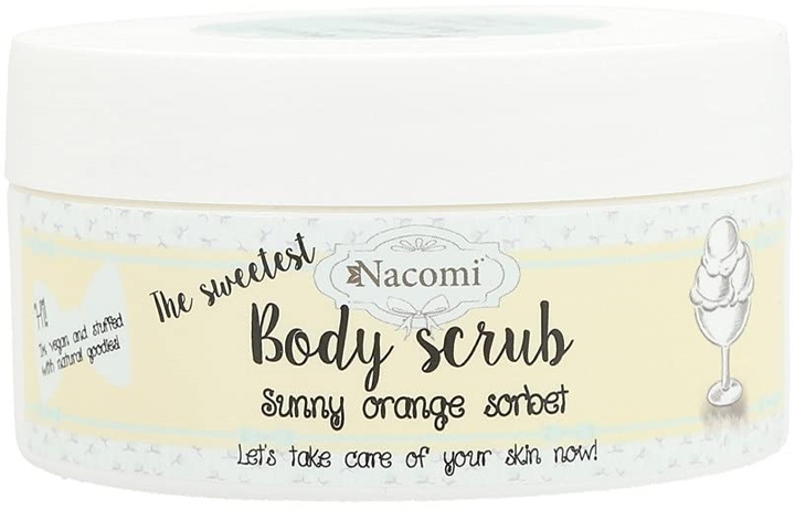 Peeling do ciała Nacomi Orange Sorbet 125 g (5901878686516) - obraz 1