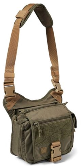 Сумка тактическая для скрытого ношения оружия 5.11 Tactical Daily Deploy Push Pack 56635-186 Ranger Green (2000980515080) - изображение 2