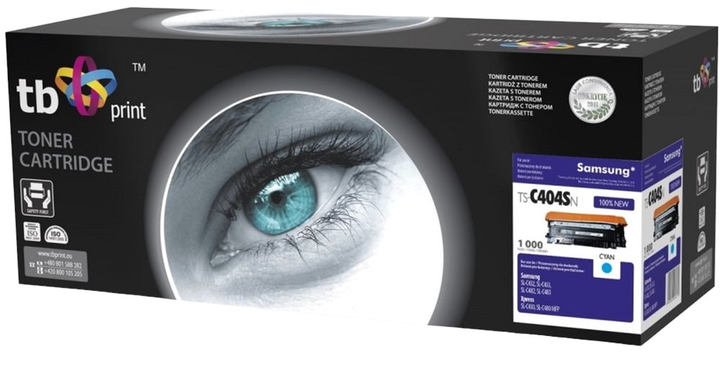 Toner TB Print do Samsung TS-C404SN Cyan (5902002048170) - obraz 1