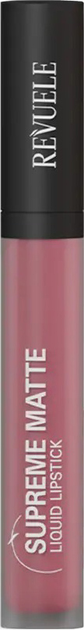 Акція на Рідка помада матова Revuele Supreme Matte Liquid Lipstick 18 Ягідно-рожевий 5.5 мл від Rozetka