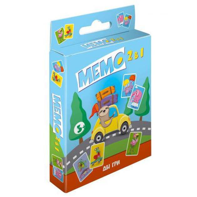 Игра детская настольная «Мемо 2 в 1», укр (TS271195220054) – фото ...