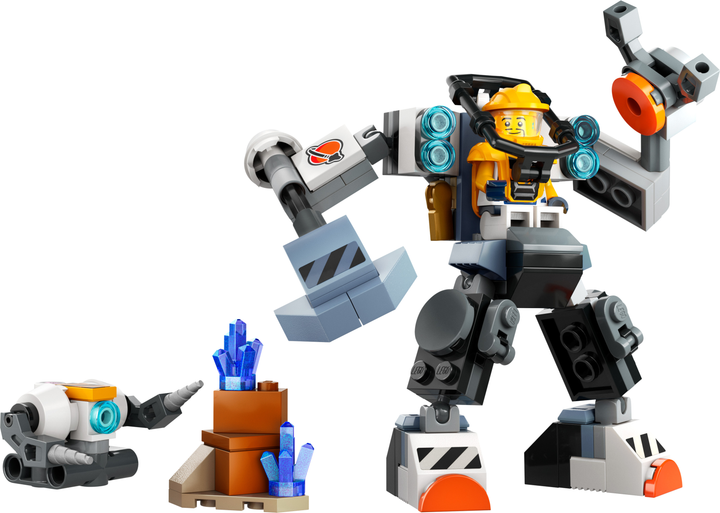 Zestaw klocków Lego City Kombinezon robota do zbudowania w kosmosie 140 elementów (60428) - obraz 2