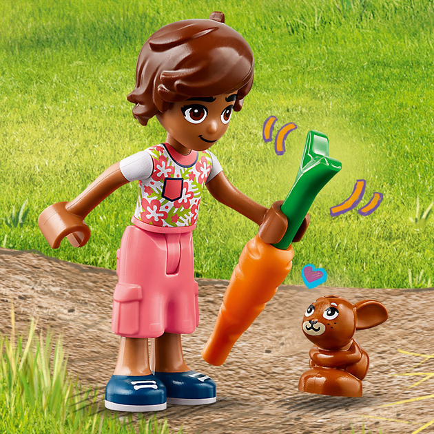 Zestaw klocków LEGO Friends Szopa cielątka Autumn 79 elementów (42607) - obraz 5