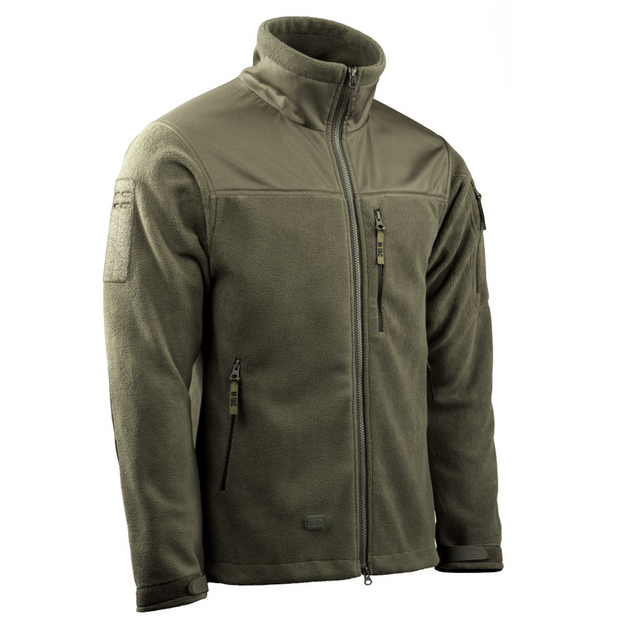 Куртка флісова M-Tac Alpha MIicrofleece GEN.II ARMY Olive Олива 2XL - зображення 2