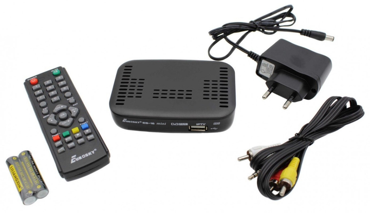 Цифровой эфирный приемник тюнер Т2 Eurosky ES-16 mini – фото, отзывы ...