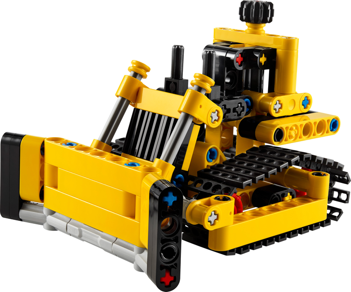 Zestaw klocków Lego Technic Ciężki spychacz 195 elementów (42163) - obraz 2