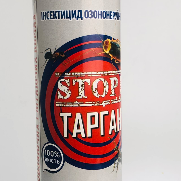 Дихлофос проти повзаючих Стоп Тарган 400 мл без запаху - зображення 2