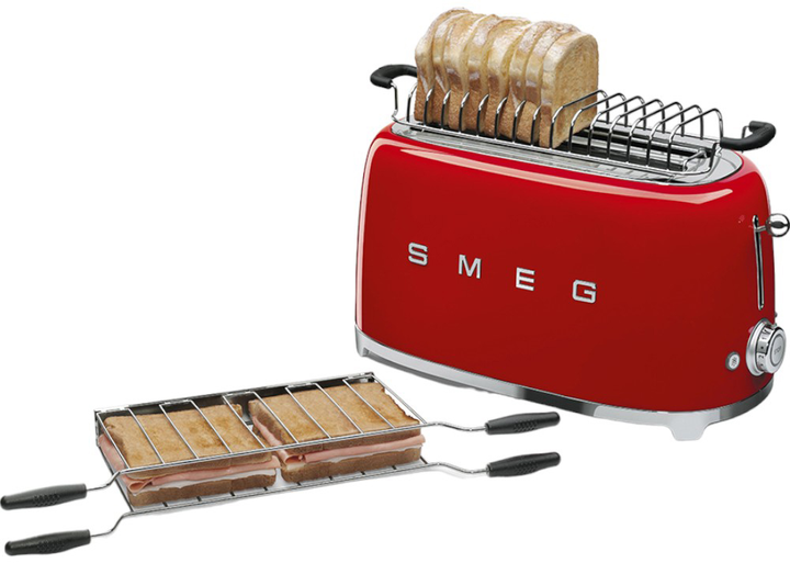 Тостер Smeg 50' Style Red TSF02RDEU (8017709190750) - зображення 3