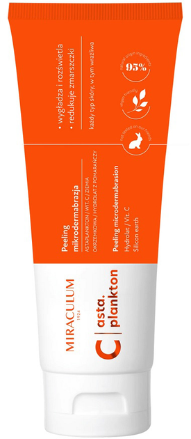 Peeling do twarzy Miraculum Asta.Plankton C mikrodermabrazja 100 ml (5900793047426) - obraz 1