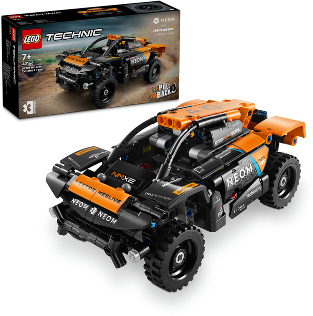 Zestaw klocków LEGO Technic NEOM McLaren Extreme E Race Car 252 elementy (42166) - obraz 7