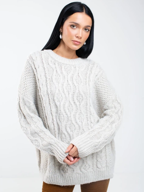Sweter damski Big Star Cristi-100 L/XL Biały (5900714680206) - obraz 3