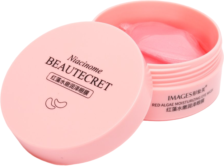 Гидрогелевые патчи для глаз Images Niacinome Red Algae Moisturizing Eye Mask с Экстрактом розы и Ниацинамидом 60 шт (6941349336785/6973098891161) - Фото 5 Гидрогелевые патчи для глаз Images Niacinome Red Algae Moisturizing Eye Mask с Экстрактом розы и Ниацинамидом 60 шт (6941349336785/6973098891161) - изображение 5