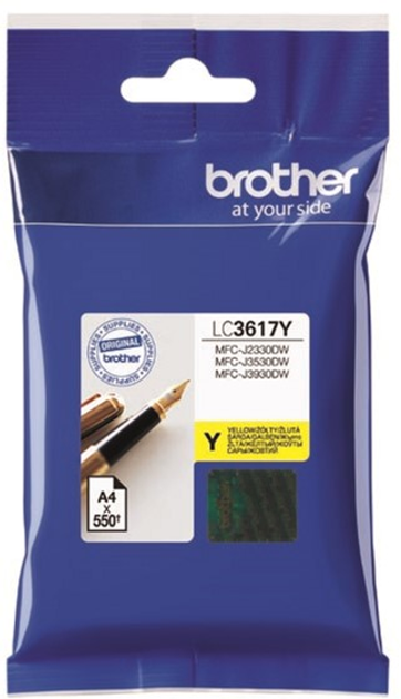 Tusz Brother do DCP/MFC-J2330/3530/3930 Yellow (4977766767668) - obraz 1