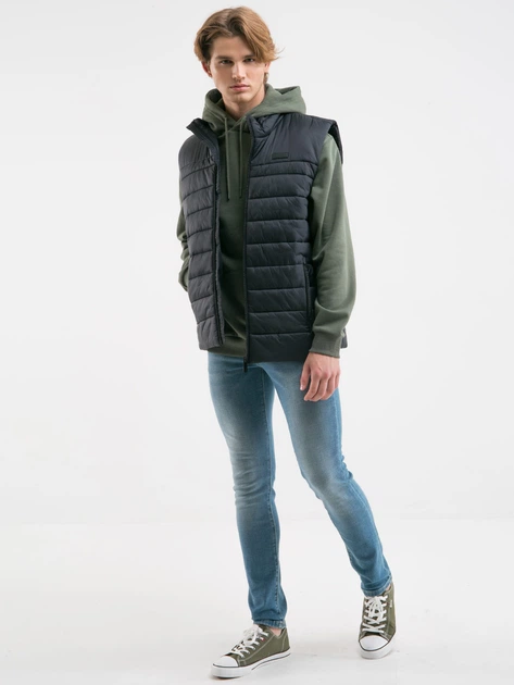 Jeansy skinny męskie Big Star Jeffray-266 W34-L32 Niebieskie (5900714683139) - obraz 3