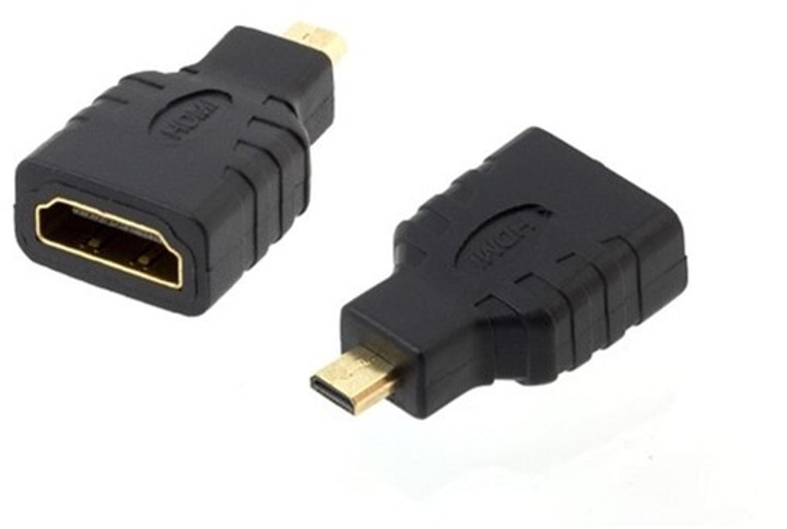 Adapter Impuls-PC HDMI - HDMI micro-USBlack (4260201950948) - obraz 1
