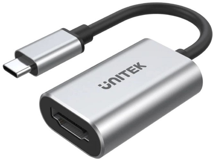 Адаптер Unitek USB 3.1 Type-C - HDMI Silver (4894160031730) - зображення 1