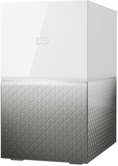 Мережеве сховище Western Digital My Cloud Home Duo 4TB (2 x 2 TB) 3.5" LAN External (WDBMUT0040JWT-EESN) - зображення 1