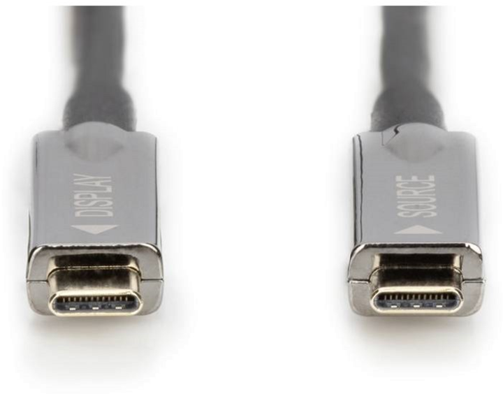 Kabel Digitus USB Type-C - USB Type-C M/M 15 m Black (4016032482628) - obraz 2
