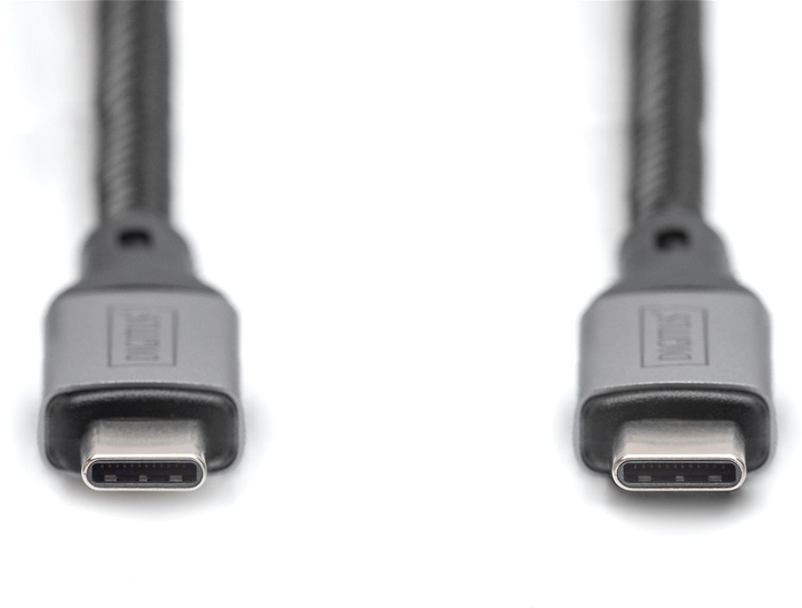 Kabel Digitus USB Type-C - USB Type-C M/M 1 m Black (4016032485865) - obraz 2