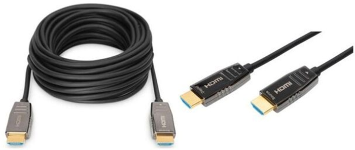 Kabel Digitus HDMI A - HDMI A M/M 15 m Black (4016032467045) - obraz 1