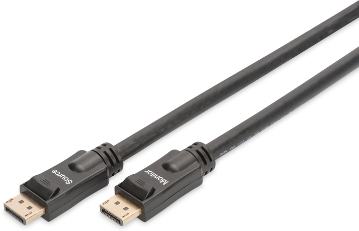 Kabel Digitus DisplayPort - DisplayPort M/M 20 m Black (4016032433743) - obraz 1