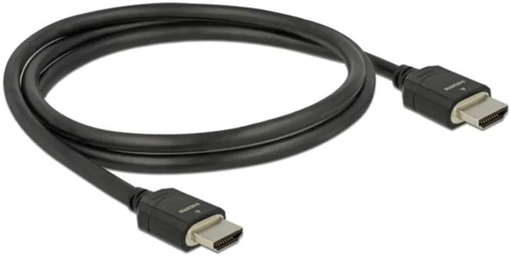 Кабель Delock HDMI M/M 2 м Black (4043619857296) - зображення 1