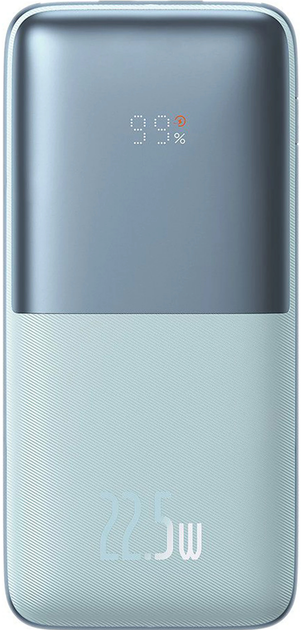 Powerbank Baseus Bipow Pro Digital 10000 mAh 22.5 W Blue (PPBD040003) - obraz 1