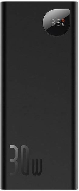 Powerbank Baseus Adaman Metal 20000 mAh 30 W Black (PPAD030001) - obraz 1