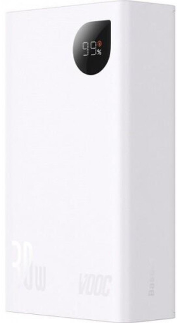 Powerbank Baseus Adaman2 20000 mAh 30 W White (PPAD050002) - obraz 2