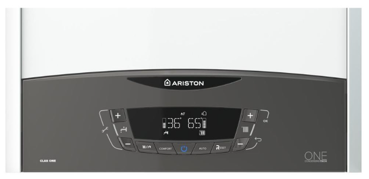 Котел газовий конденсаційний Ariston CLAS ONE 24 RDC (3301017) - Фото 3 Котел газовий конденсаційний Ariston CLAS ONE 24 RDC (3301017) - зображення 3