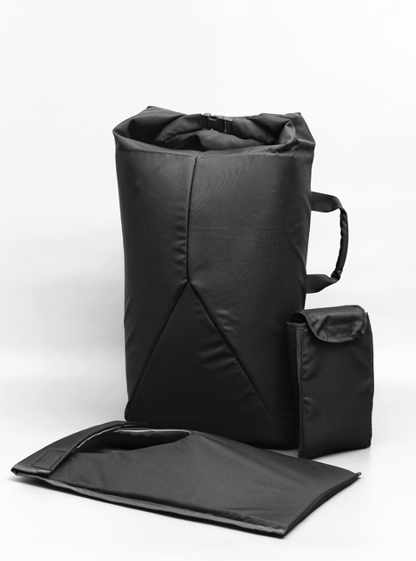 Сумка-рюкзак для Старлинк V2 Чёрный Cordura + в комплекте 2 чехла - изображение 1